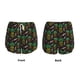 thumbnail image 3 of Balery Pineapples Pantalones cortos deportivos para mujer con forro y dos bolsillos, elásticos, para entrenamiento, gimnasio, yoga-X-Large, 3 of 7