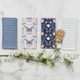 thumbnail image 4 of RITZ 100% Cotton Kitchen Towels, Butterfly Spring – Absorbent Dish Towels for Drying & Cleaning – Soft & Durable (Set of 4), 4 of 6