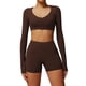 thumbnail image 1 of Conjuntos de entrenamiento for mujer, 2 piezas, sujetador deportivo, camiseta sin mangas, polainas de cintura alta, gimnasio, Yoga, ropa activa, Top de entrenamiento for mujer, 1 of 6