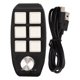 thumbnail image 2 of Teclado Mecánico De Una Mano, 6 Teclas Totalmente Programables USB Modo Dual Teclado Pequeño, Mini Teclado Mecánico Macro Para Juegos Para Control De Oficina De Juegos, 2 of 8
