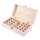 thumbnail image 1 of Estuche de madera portátil para 24 botellas de aceites esenciales + 1, organizador de viaje, 1 of 6