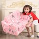thumbnail image 4 of Sofá Infantil MOMCAYWEX Rosa 2 en 1 Cama Convertible, 4 of 7