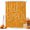 Warm Ochre, Mustard Yellow, Soft Linen, Tan, variant on Shower Curtains for Bathroom-36"x72",Hello Pumpkin Autumn Plant Waterproof Bath Curtain Grommet Shower Curtain Set with Hooks