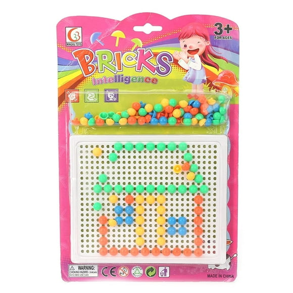 Anab Gi Intelligence Bricks Game Toy For Kids,Bricks Intelligence Learning Board To Make The Child'S Mind Smart Pack Of 1 (Multicolor)