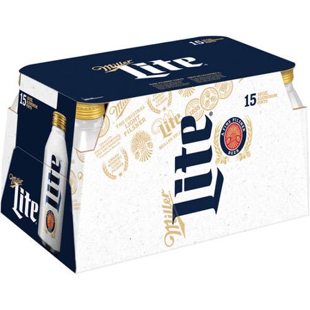 miller lite 15 pack 16 fl oz walmart com coors light calories 16 oz
