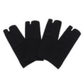 thumbnail image 1 of Tabi Socks Womens Non - slip Invisible Flats Black, 1 of 8
