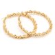 thumbnail image 1 of Pendientes De Aro Grandes Para Mujer, Joyería De aleación Con Círculo De Bucle Grande, Anillos Dorados, 1 of 6