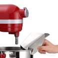 thumbnail image 5 of Pouring Chute for KitchenAid Stand Mixer Metal Bowl, Durable Stainless Steel Flour and Liquid Pouring Shield Guard, 5 of 6