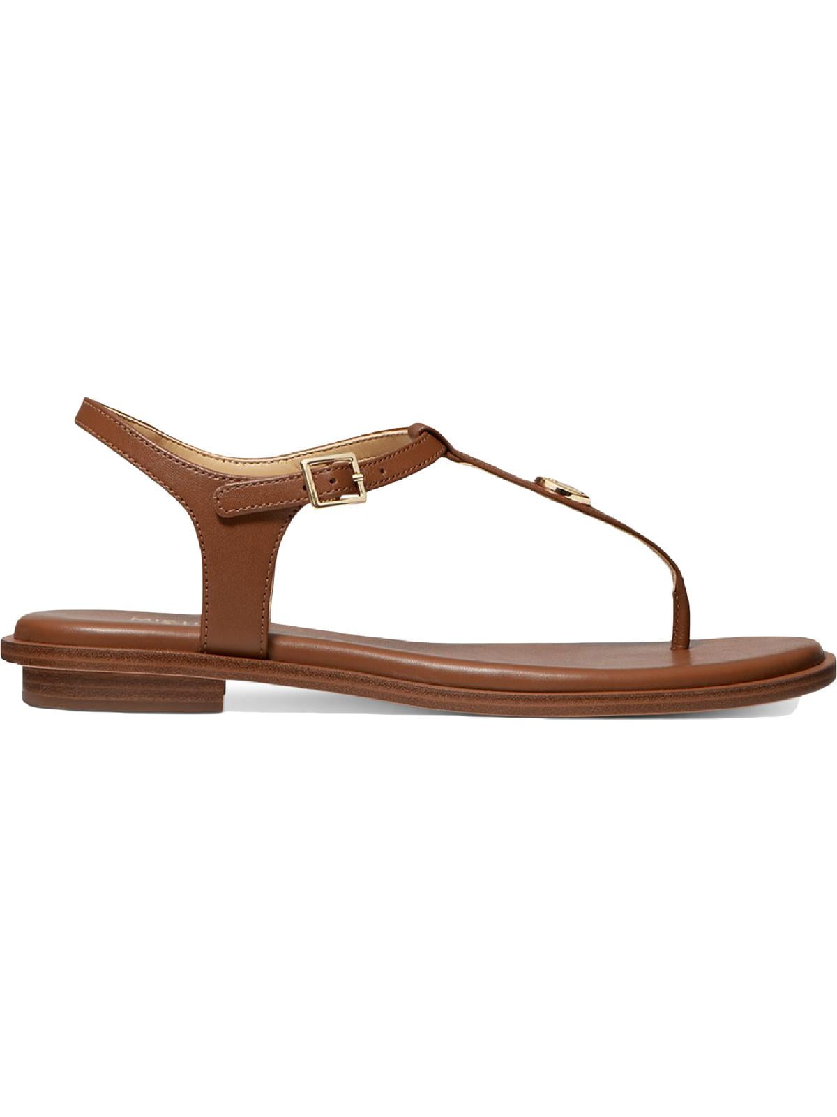 MICHAEL Michael Kors Womens Mallory Thong Thong Sandals Brown 8 Medium  (B,M) - Walmart.com