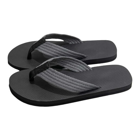 Ruyang Womens Flip Flops Comfortable Leather Strap Yoga Mat Non-Slip Women s Thong Sandal Casual Summer Beach Slippers With Arch Support