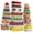 46Pcs, variant on 46 PCS Food Storage Containers with Lids Airtight Plastic Kitchen Pantry Organization Microwave Dishwasher Freezer Safe Leak Proof Stackable Boxes