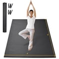 thumbnail image 1 of Yescom Large Exercise Mat 6'x4'x6mm Non Slip Workout Mat for Pilates Stretching Cardio Home Gym Flooring Shoes Friendly, 1 of 10