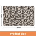 thumbnail image 2 of Luxury Meets Comfort with our Non-Slip 20x32in Tribal Style Bath Rug Runner - Soft Microfiber Bathroom Rugs, Machine-Washable for Tub and Shower. Experience Ultimate Comfort!, 2 of 5