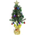 thumbnail image 1 of Tabletop Christmas Tree With Led Lights Christmas Outdoor Indoor Decoration OrnamentGreen45X14CM, 1 of 3