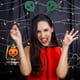 thumbnail image 3 of KAKOWELY Diadema de extraterrestre para Halloween, diadema con temática espacial, disfraz de extraterrestre para cosplay, suministros para fiestas de Halloween para niños y adultos., 3 of 5