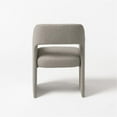 thumbnail image 5 of Modrest Bishop 18" Upholstered Modern Fabric Dining Chair in Gray, 5 of 7