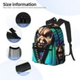 thumbnail image 4 of Sigee Chucky Ad for Travel Canvas Backpack for Women and Men Travel Casual Daypack, 4 of 7