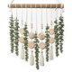 thumbnail image 1 of Nvzi Decoración de pared de eucalipto artificial, hojas de vegetación falsa, tallos, plantas colgantes de pared en un palo de madera de 15,7 pulgadas,comedor, baño, A, 1 of 4