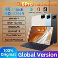 thumbnail image 2 of Tableta Pad 6 Pro original nueva versión global 2024 de 11 pulgadas HD 4K Android 13, 16 GB + 1 T, 10 000 mAh, 5G, doble SIM, GPS, Bluetooth, WiFi, 2 of 5