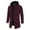 Wine, variant on JTieacloth Mens Long Cardigan Sweater Jacket Zipper Open Front Lightweight Hooded Sweater with Pockets