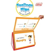 Feelings Flips Junior Learning for Ages 4-8 Pre Kindergarten to Grade 1 Learning, Character Education, Perfect for Home School, Educational Resources