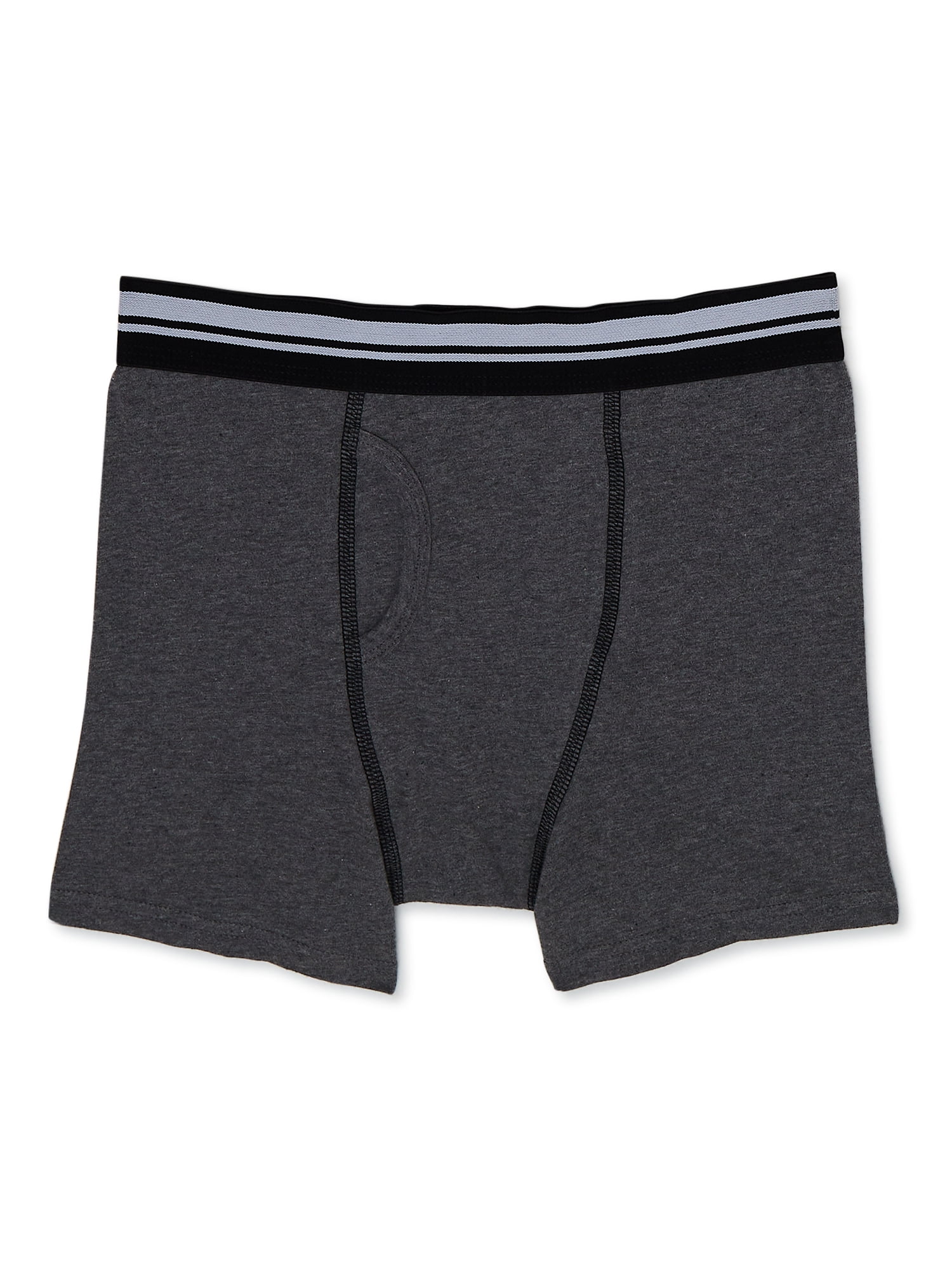 Wonder Nation Boys Cotton-Stretch Boxer Briefs, 5-Pack, Sizes S-XL