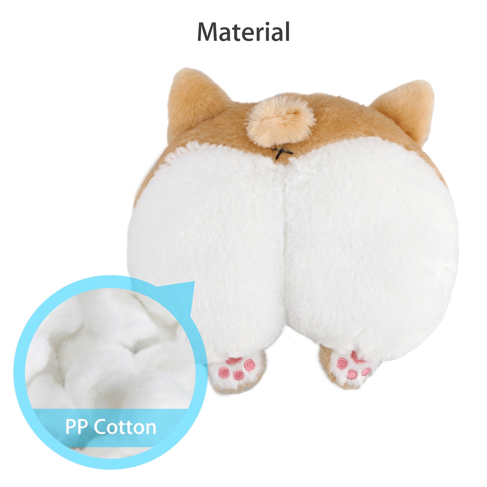 corgi pillow plush