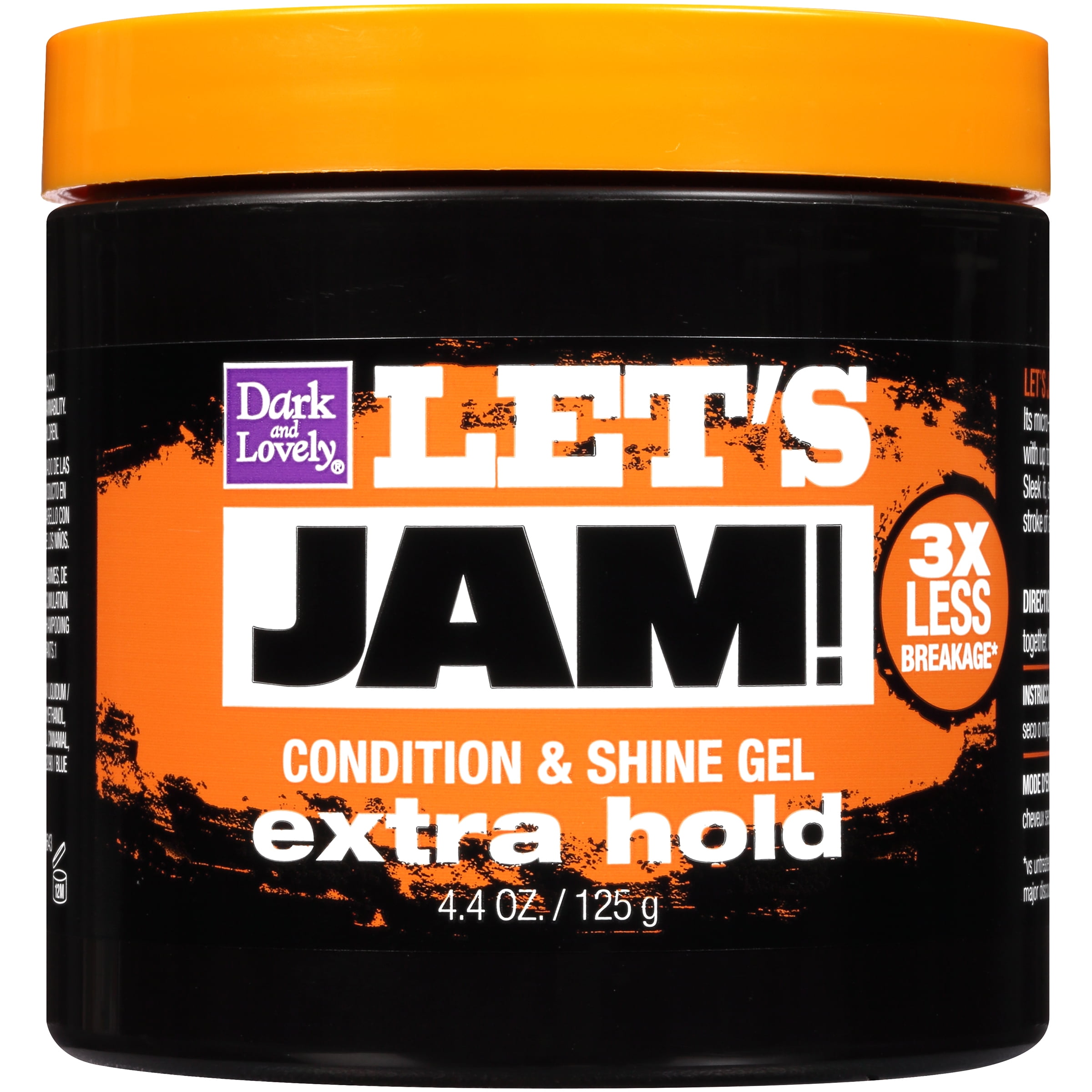 Softsheen Carson Let's Jam! Dark and Lovely Condition and Shine Gel, 4.4 oz