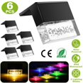 thumbnail image 2 of Outdoor Solar Step Lights Set of 6, 2 of 8