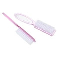 thumbnail image 5 of Unique Bargains 4 Pcs Fingernail Cleaner Nail Brush Fingernail Cleaning Tools with Plastic Handle Clear Pink, 5 of 8