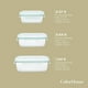 thumbnail image 4 of Juego de Contenedores Hermeticos Recipiente de Vidrio 5pzas ColorHome, 4 of 8