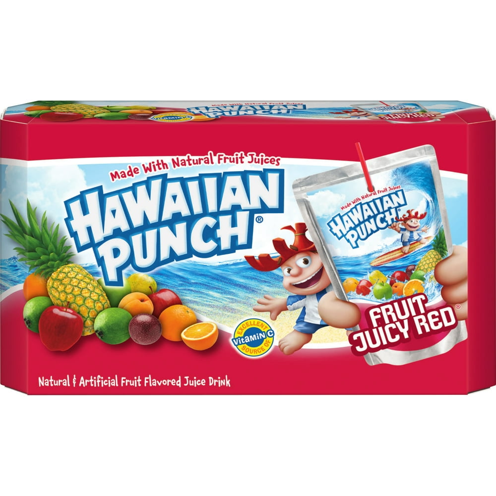 Hawaiian Punch Fruit Juicy Red, 6 Fl. Oz., 10 Count
