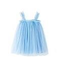 thumbnail image 2 of Cowsor Baby Girl Dress Flower Tulle Party Dresses Princess Pageant Birthday Wedding, 2 of 3