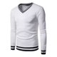 thumbnail image 1 of Camiseta De Hombre Suelto Y Cómodo Cuello En V, 1 of 6