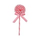 thumbnail image 1 of Colgante decorativo con forma de piruleta | Adorno de pared con temática de dulces | Decoración dulce para la habitación infantil | Decoración para fiestas | Arte de pared en tela | 31 x 12 cm, 1 of 2