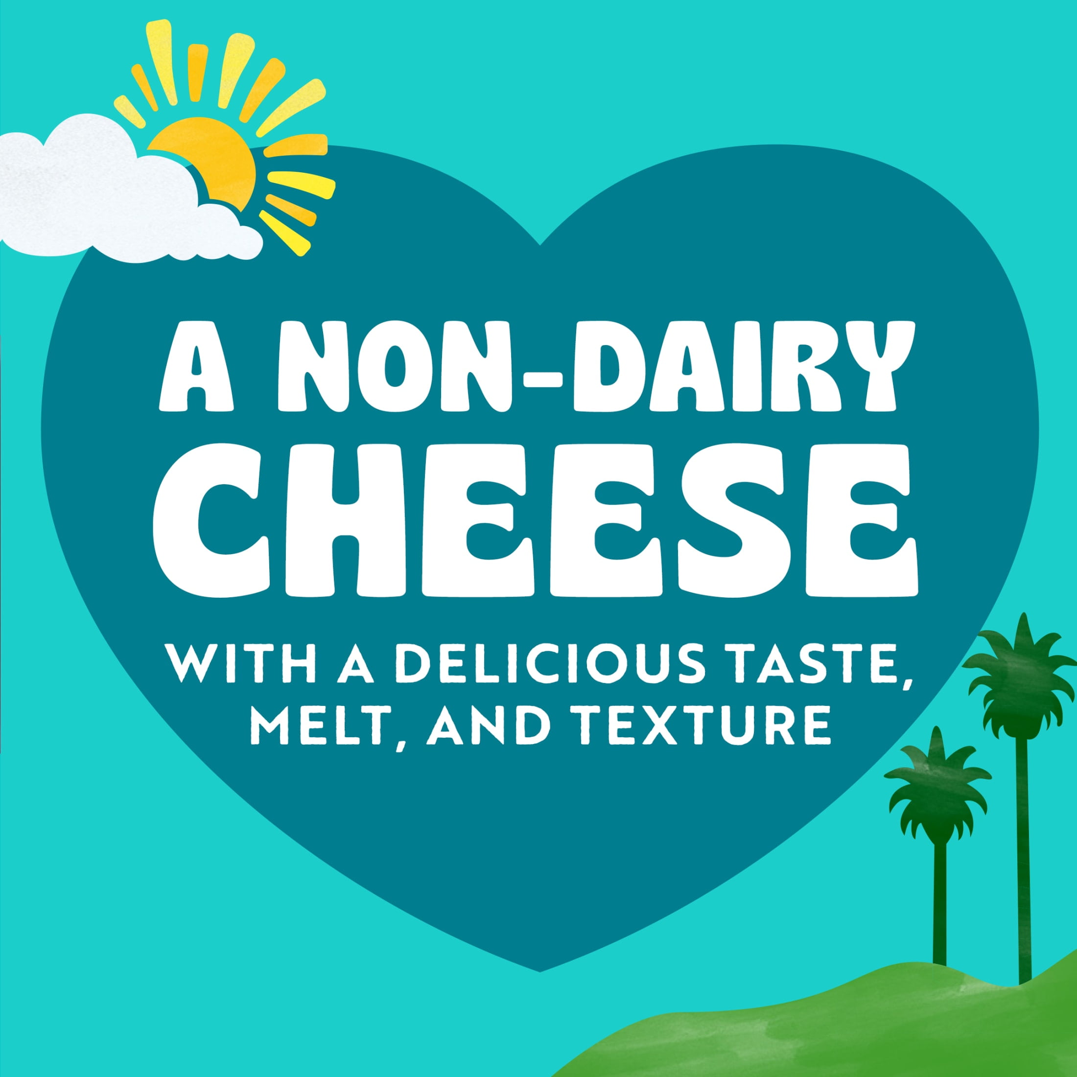 Follow Your Heart Gluten Free, Vegan, American Style Dairy Free Cheese Slices Pack, 7 oz, 10 Count