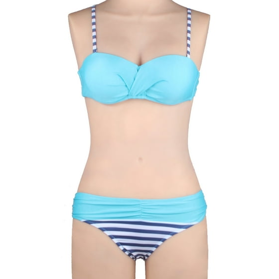 SAYFUT SAYFUT Women's Two Piece Swim Bikini Set Push Up Padded