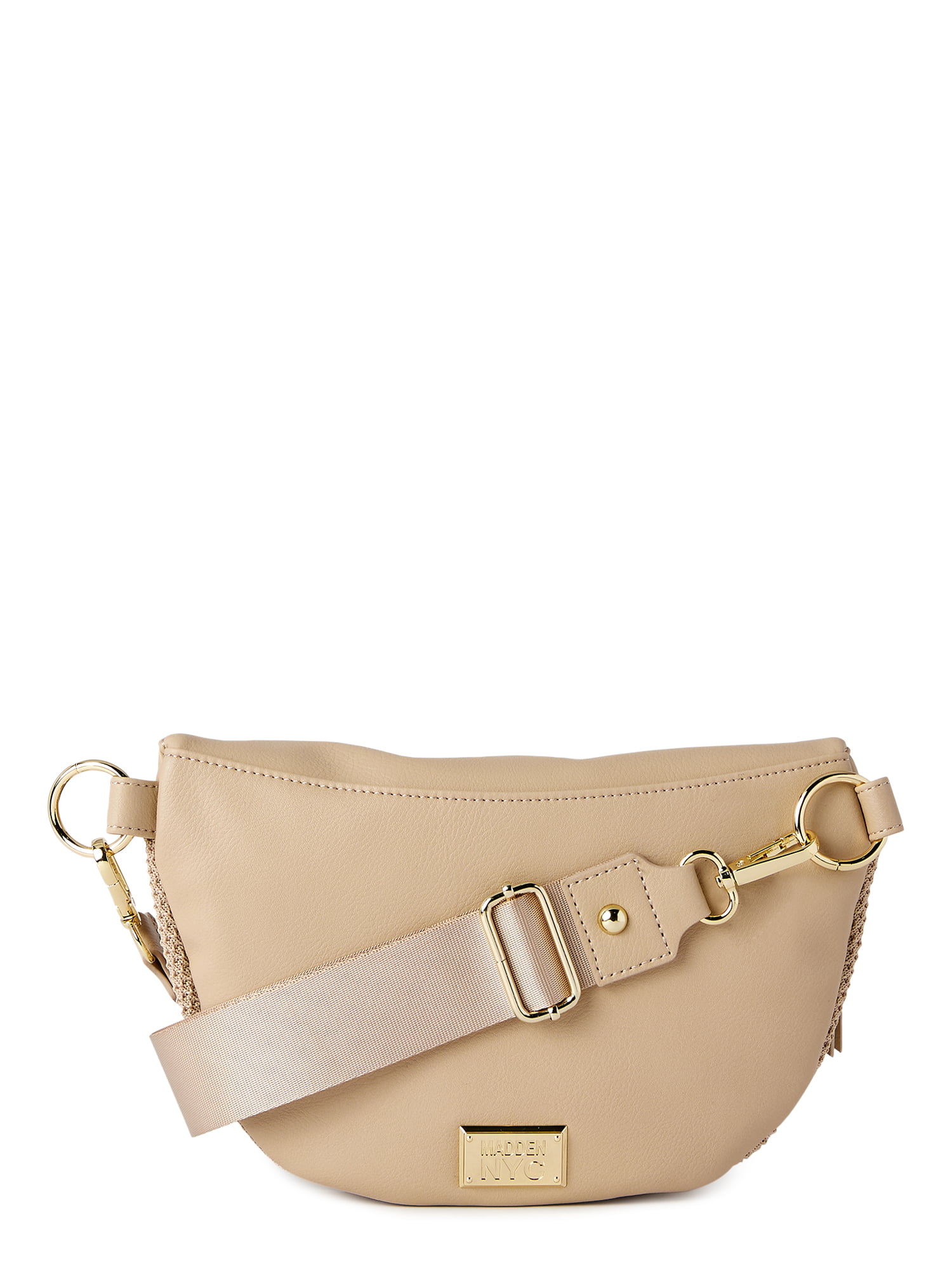 DANCOUR Beige Fanny Pack Crossbody Bags for Women - Beige Belt Bag for Women Crossbody - Everywhere Belt Bag for Women Fashion Waist Packs Mini Bag