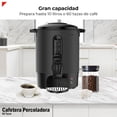 thumbnail image 2 of Bogner Cafetera Percoladora Acero Inox 60 Tazas1500W BCM10L, 2 of 9