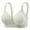 Light Green, variant on Women's Plus Size Pushup Bra No Underwire, Thin Lift, Nylon/Spandex, for Middle-Aged Moms, Comfortable Sides
