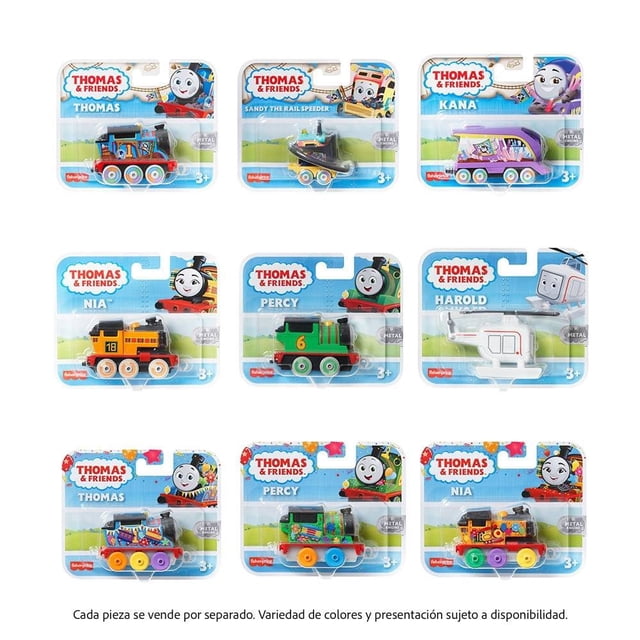 Tren de Juguete Fisher-Price Thomas & Friends Metálico Varios Modelos 1 Pieza