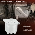 thumbnail image 3 of Unique Bargains Engine Oil Cooler No.31237AA100 for Subaru Ascent 2.4L 2019-2025 Transmission Oil Cooler Trans Cooler Aluminum Alloy Silver Tone 1 Pcs, 3 of 8