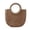 A, variant on Straw Tote Bag Summer Beach Handbag 9.44 x 7.08in, Handmade Rattan Woven Purse for Women Travel, Boho Wicker Storage Basket, A