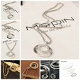 thumbnail image 5 of Hot Sale Women Crystal Rhinestone Silver Plated Long Chain Pendant Necklace, 5 of 5
