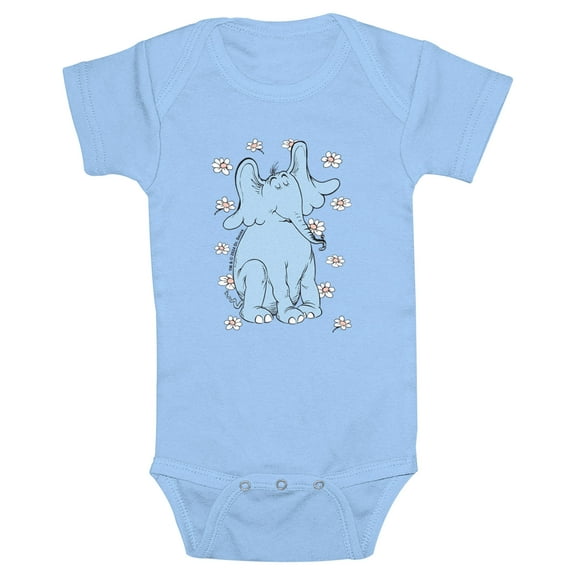 Infants' Dr. Seuss Peaceful Horton the Elephant Bodysuit