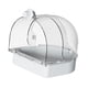 thumbnail image 4 of Baño para pájaros, caja de ducha para pájaros, nido colgante para dormir, bañera portátil para pájaros enjaulada, para peonías de piel de, 4 of 9