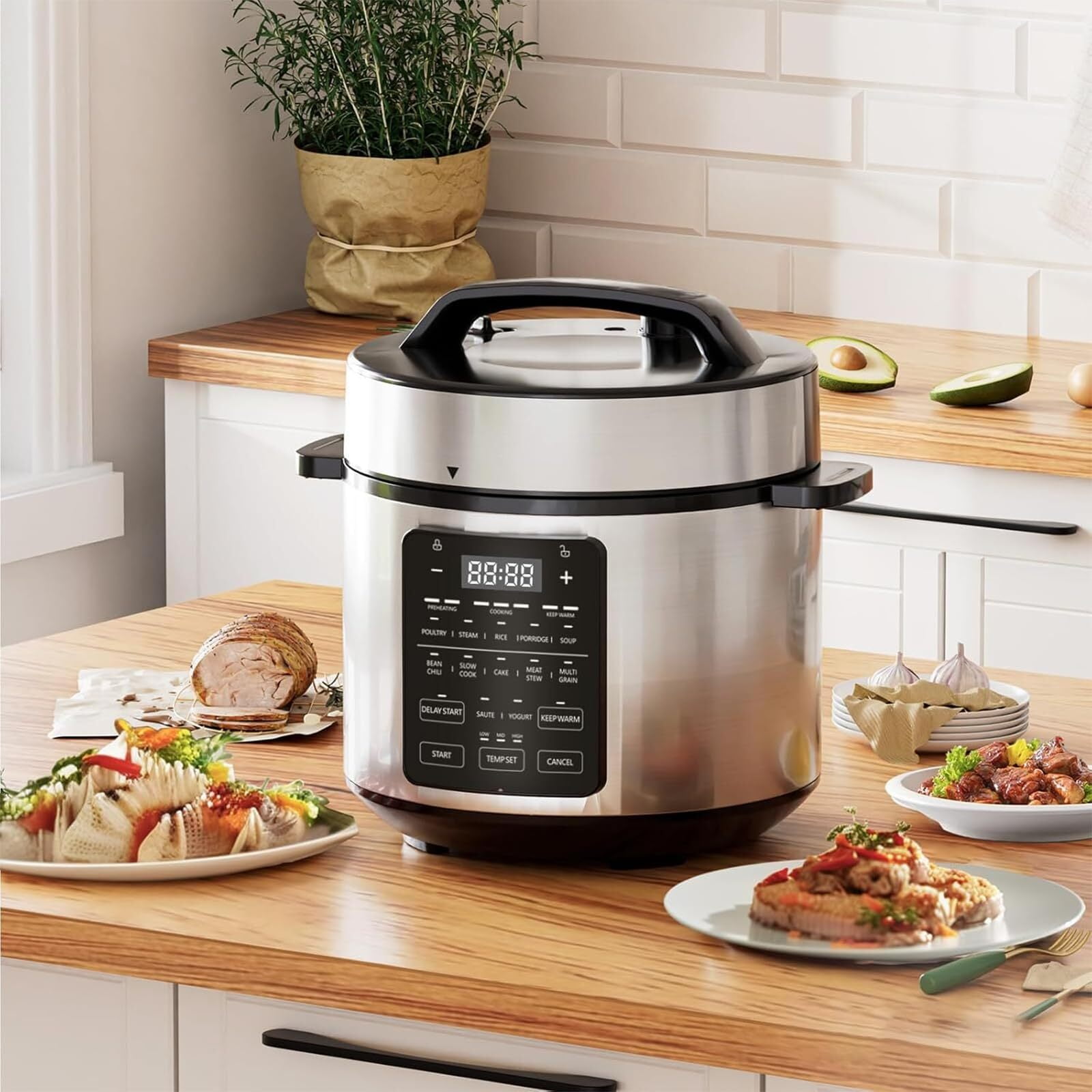 Crock Pot 8 Qt Multi-Crockpot with Programmable Slow Cooker