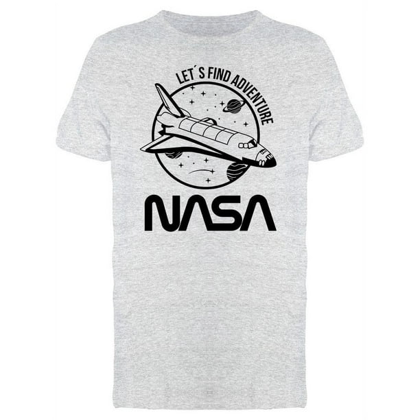 Playera NASA Para Hombre - Nave Espacial Encontremos la Aventura Nasa T-shirt