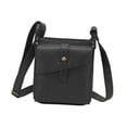thumbnail image 2 of Segolike Leather Shoulder Bag Adjustable Strap Purse for Woman and Man Commuting Business black, 2 of 8