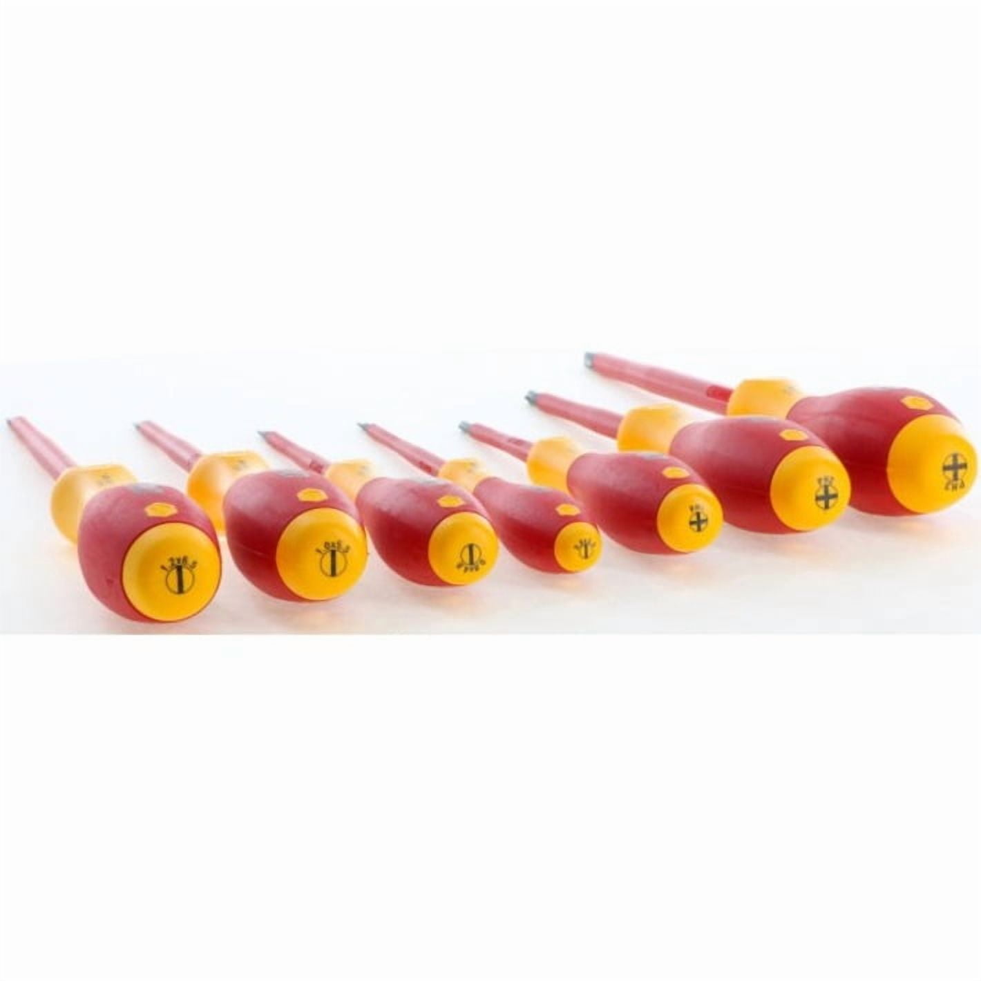 Wiha Insulated SoftFinish Slotted/Phillips Screwdriver Set (7 Piece Set)